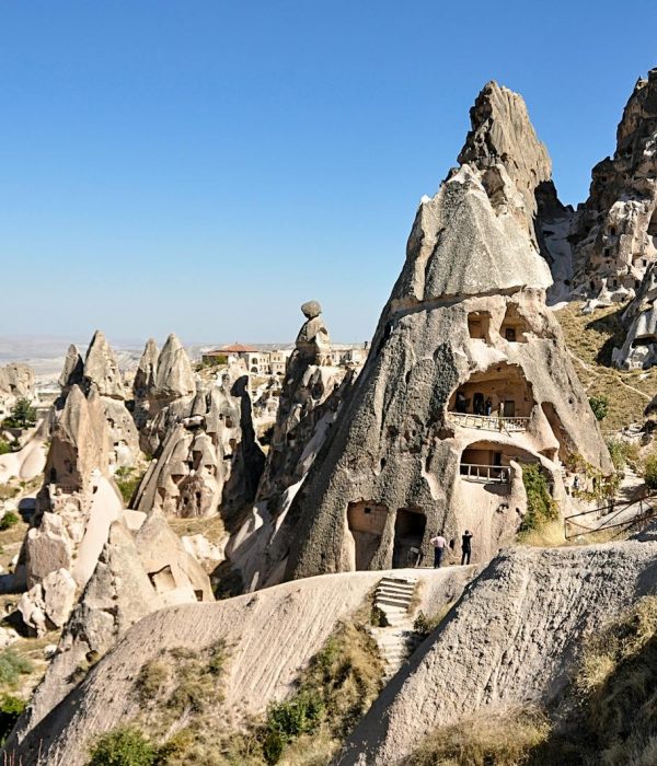 Uchisar Castle in Cappadocia